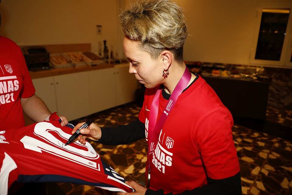 Amanda Sampedro Bustos Atlético de Madrid Femenino jersey