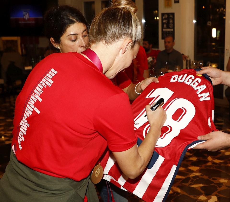 Toni Duggan Atlético de Madrid Femenino shirt