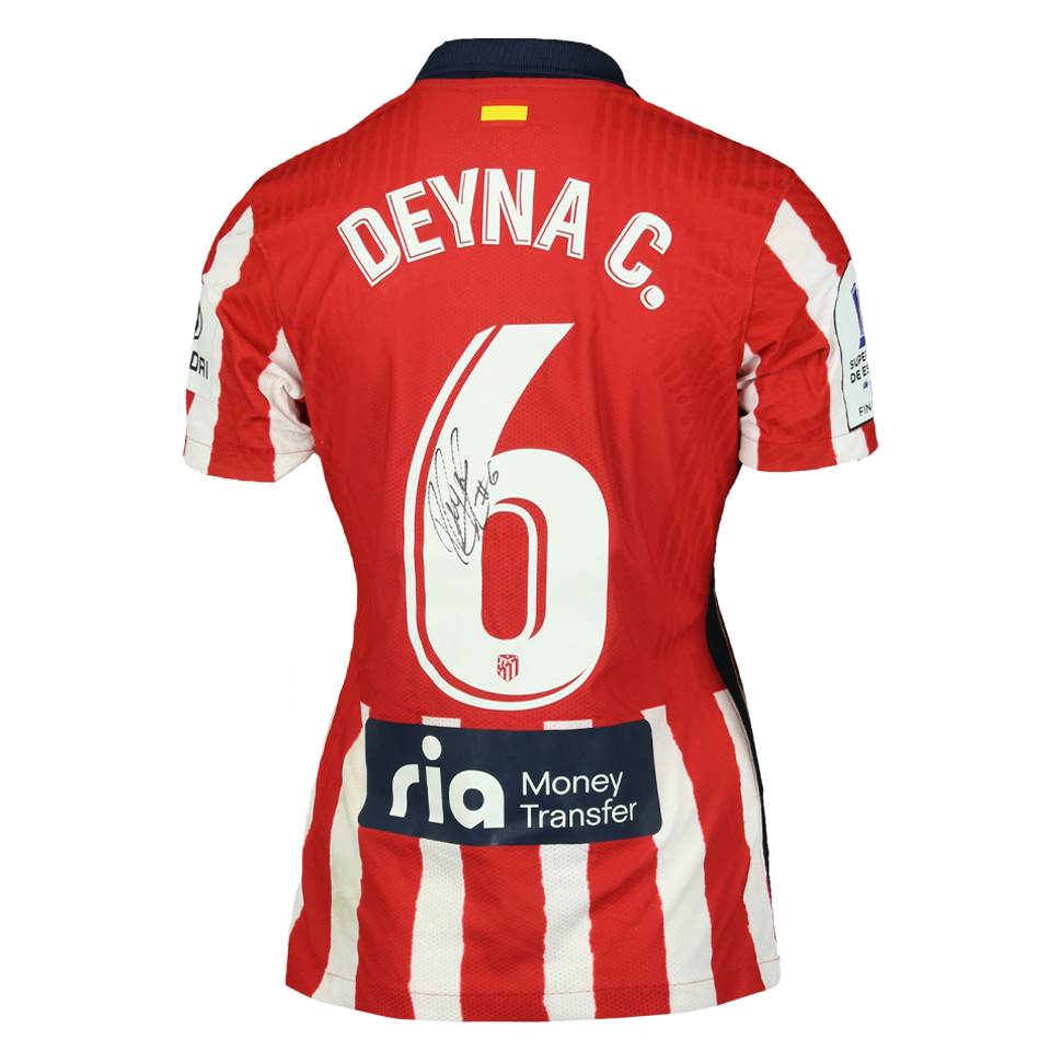 Official Atlético de Madrid Femenino Soccer Game-Worn Jerseys
