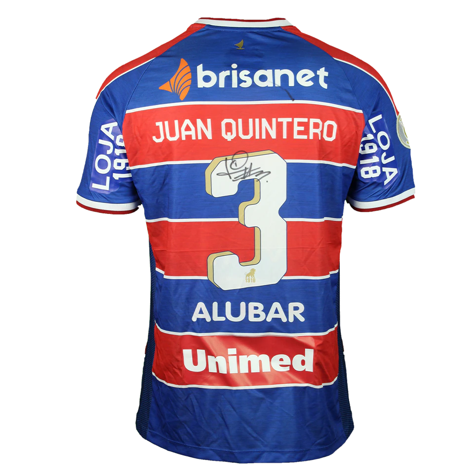 Juan Sebastián Quintero Fletcher Fortaleza shirt