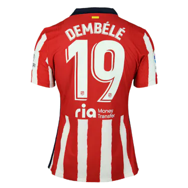 Moussa Dembélé Atlético de Madrid shirt