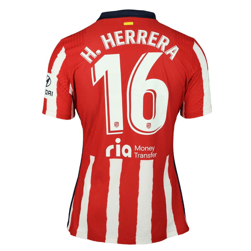 lever Digitaal importeren Héctor Herrera | Atlético de Madrid - Valencia CF | MatchWornShirt