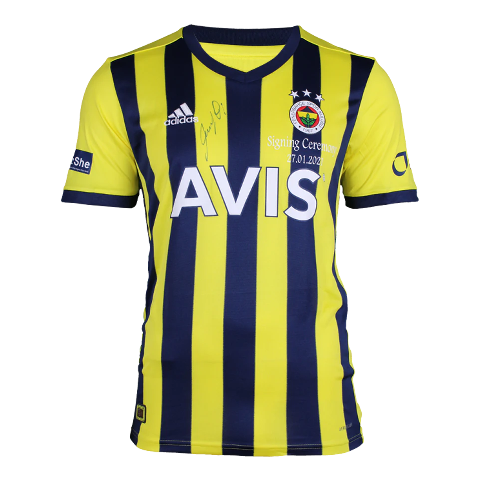 Özil Signing Ceremony shirt - Striped Home kit
