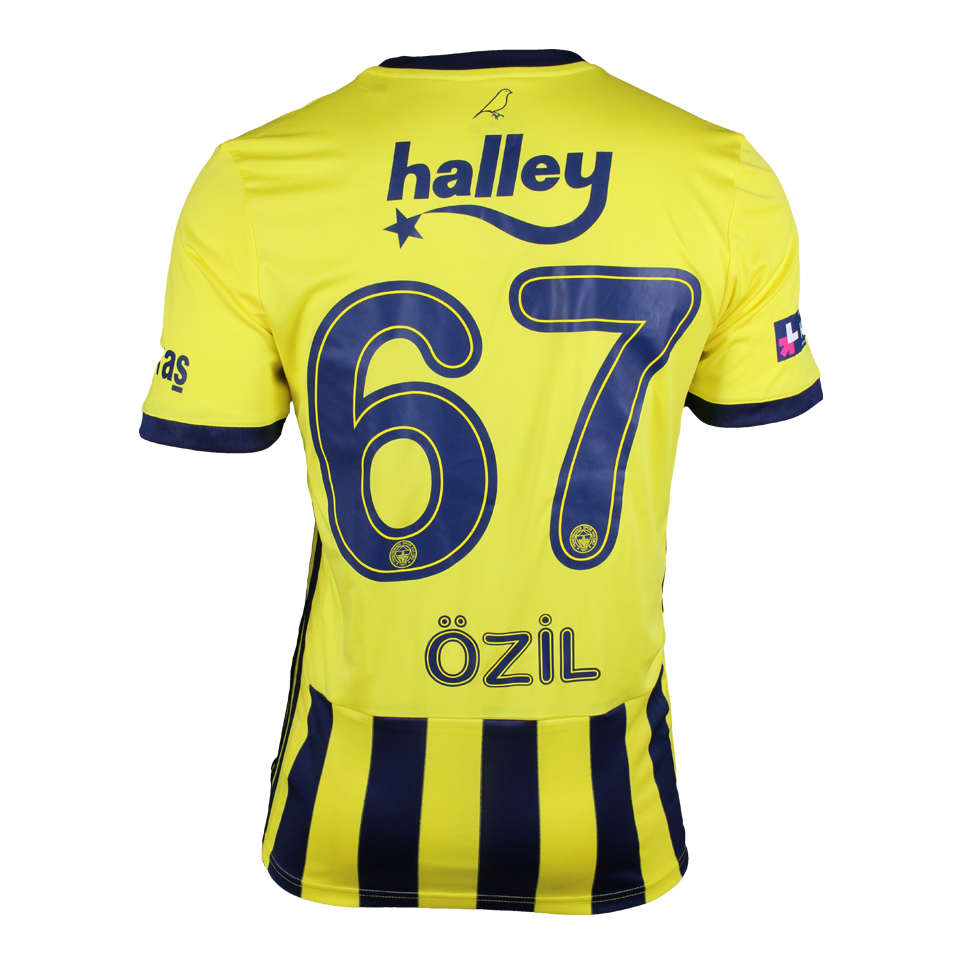 Özil Signing Ceremony shirt - Striped Home kit