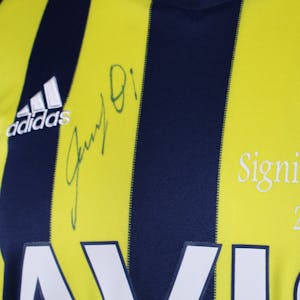 Özil Signing Ceremony shirt - Striped Home kit