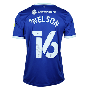 Cardiff City FC 팀의 Curtis Nelson 셔츠