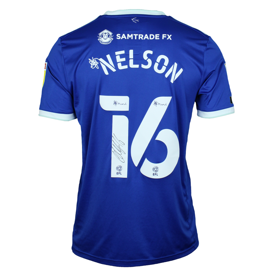 Cardiff City FC 팀의 Curtis Nelson 셔츠