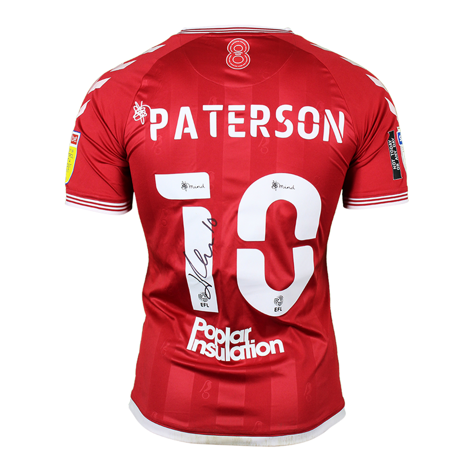 Jamie Paterson Bristol City shirt