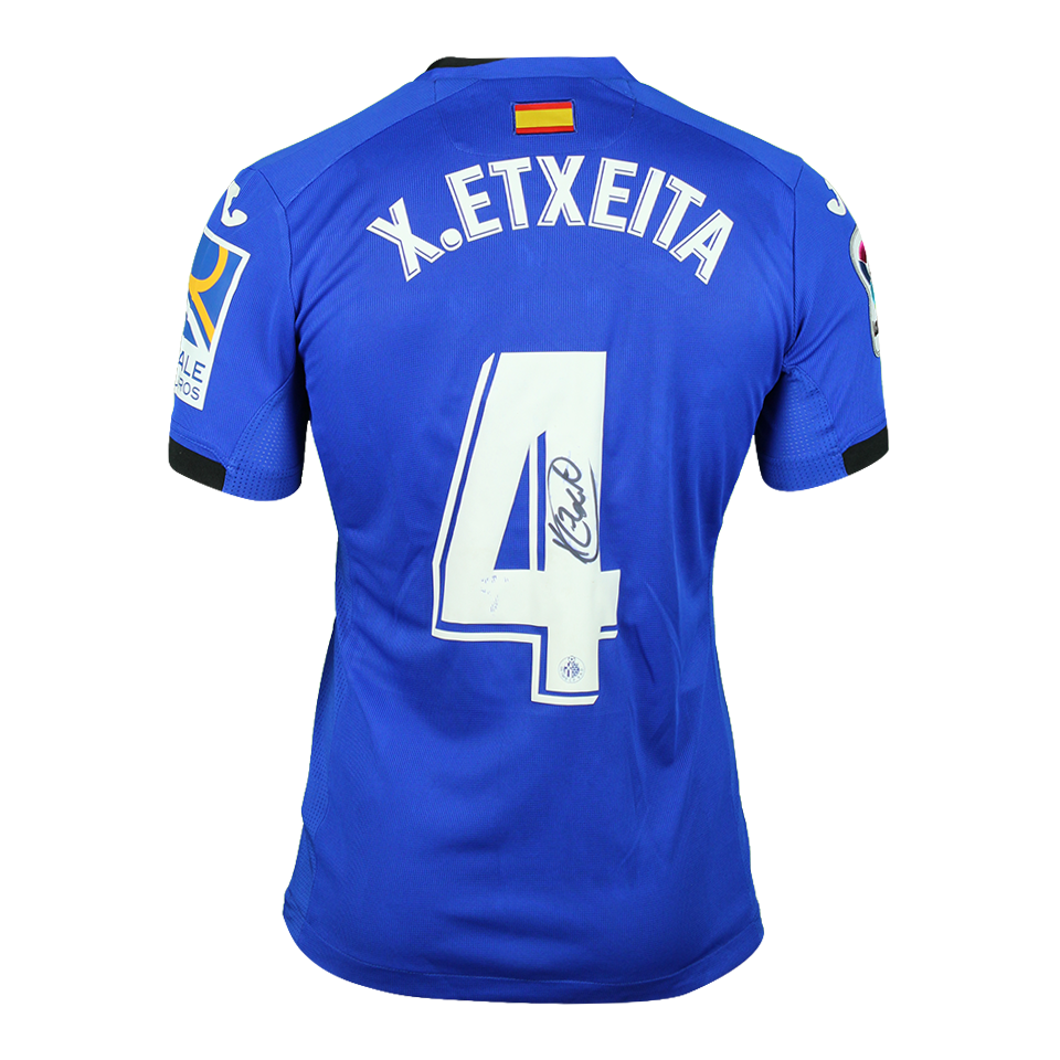 Xabier Etxeita Gorritxategi Getafe CF shirt