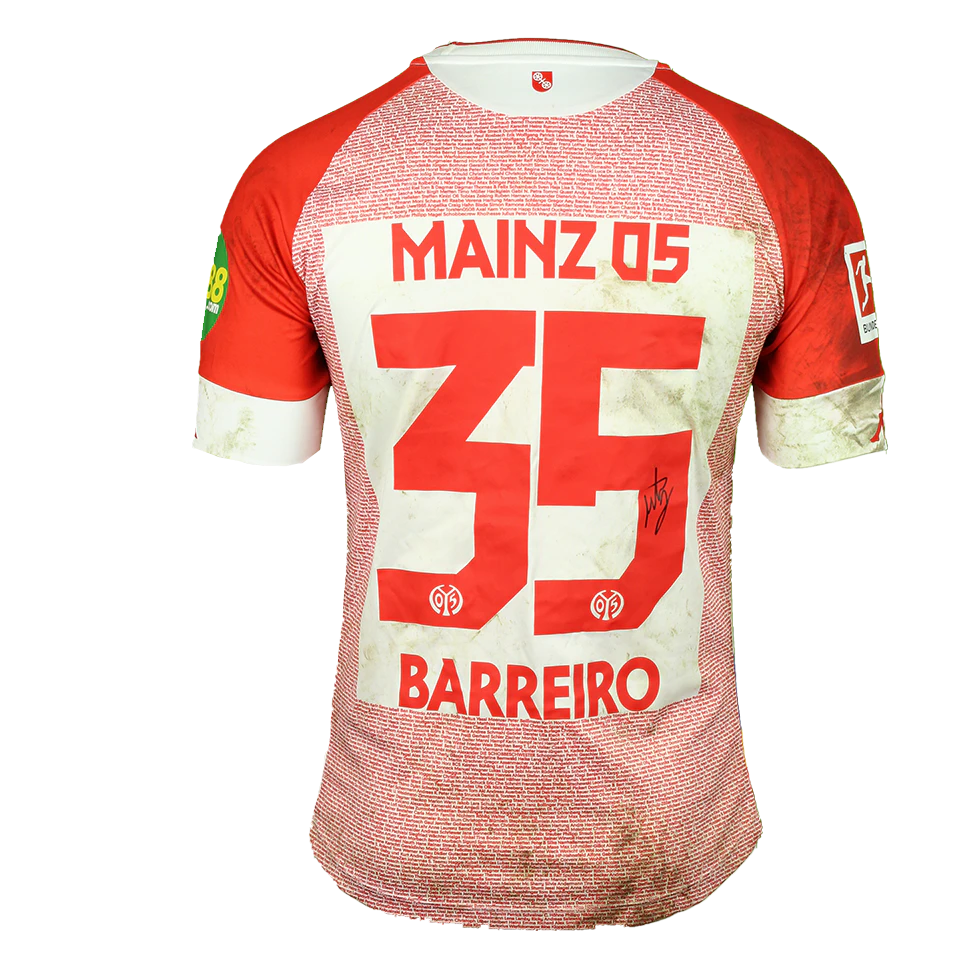 来自Mainz 05的Leandro Barreiro Martins球衣