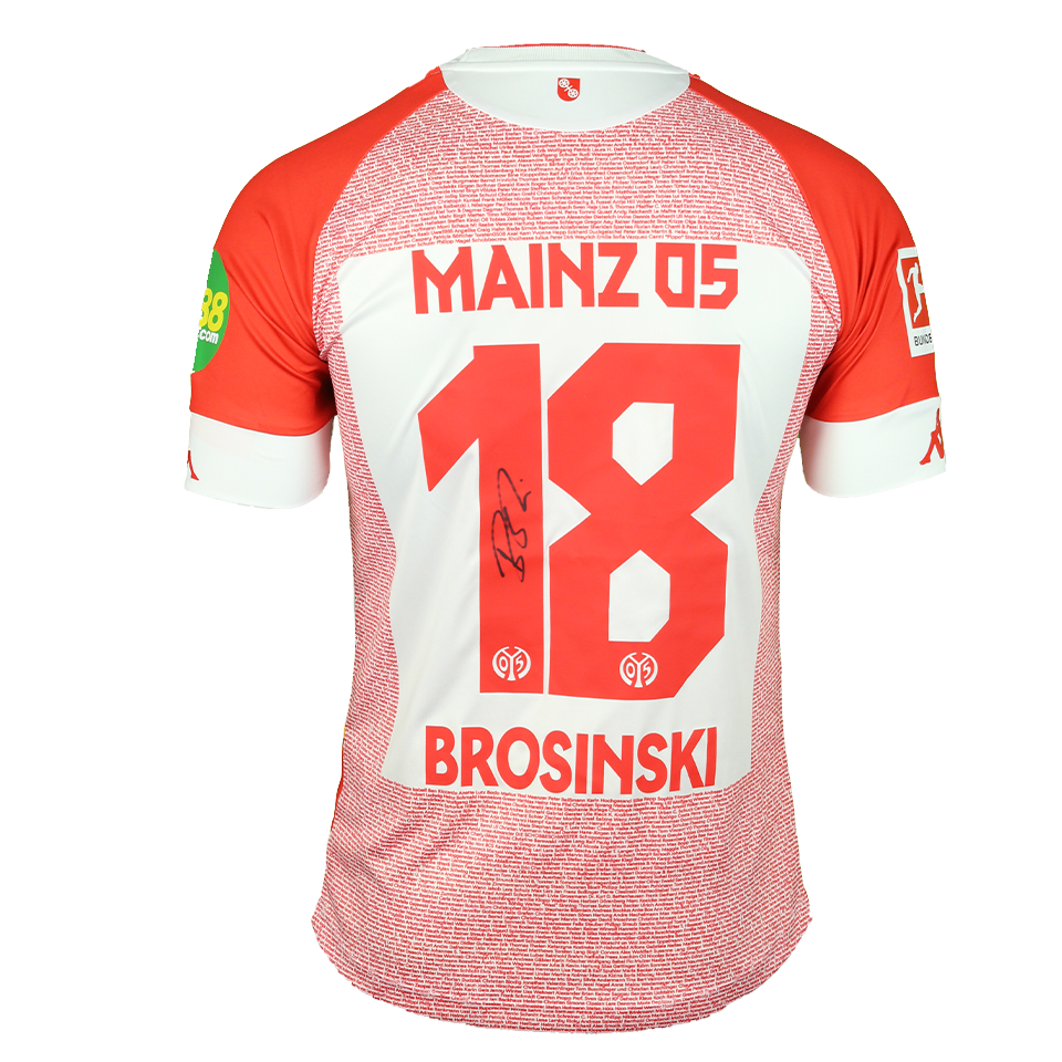 Daniel Brosinski Mainz 05 shirt