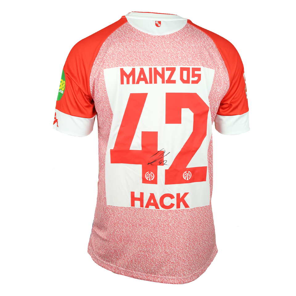 Alexander Hack Mainz 05 shirt